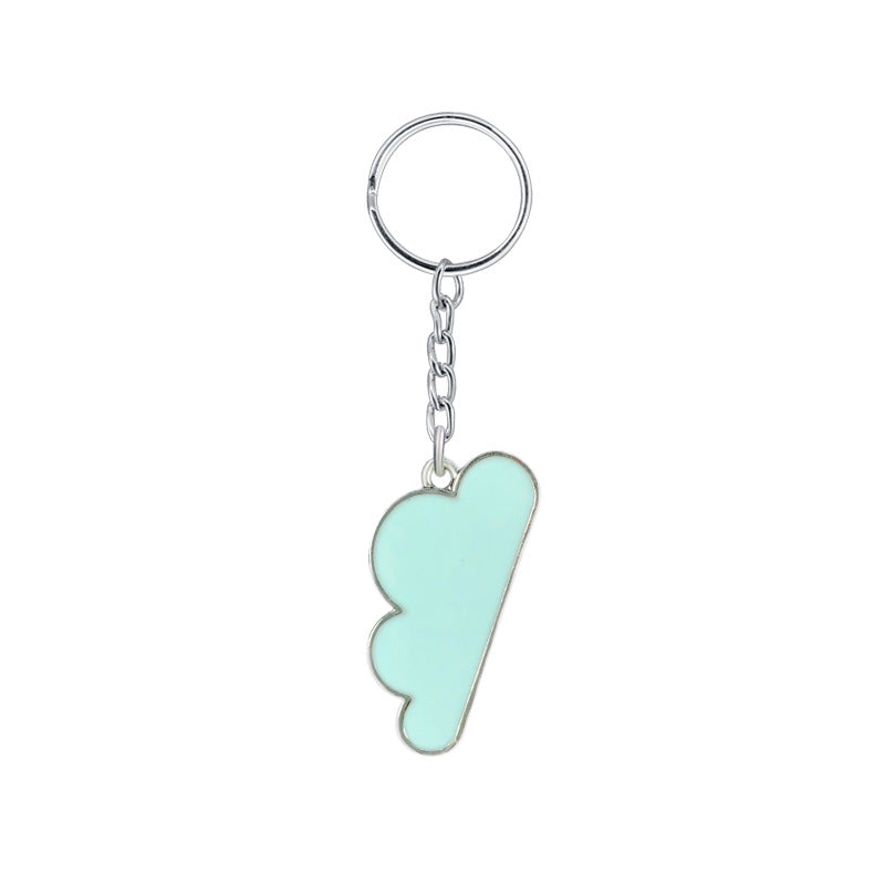 Wholesale 60PCS Alloy Oil Dripping Keychain
